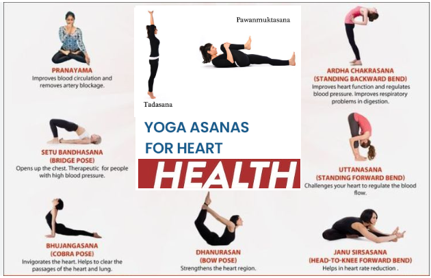 Yoga Poses For Healthy Heart