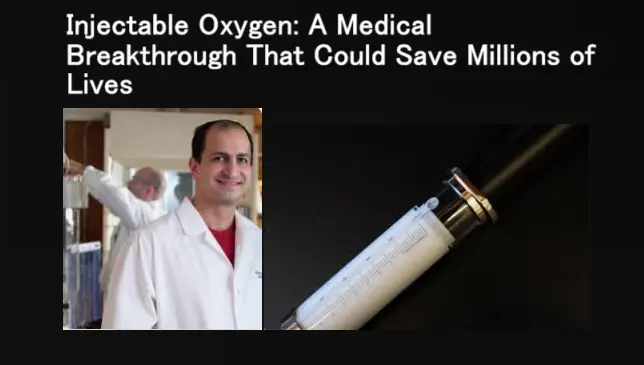 Dr John Khier Pioneers Groundbreaking Injectable Oxygen Treatment That Could Save Lives