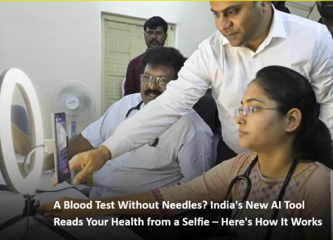 A Blood Test Without Needles and How This New AI Tool Reads Your Health Through a Selfie
