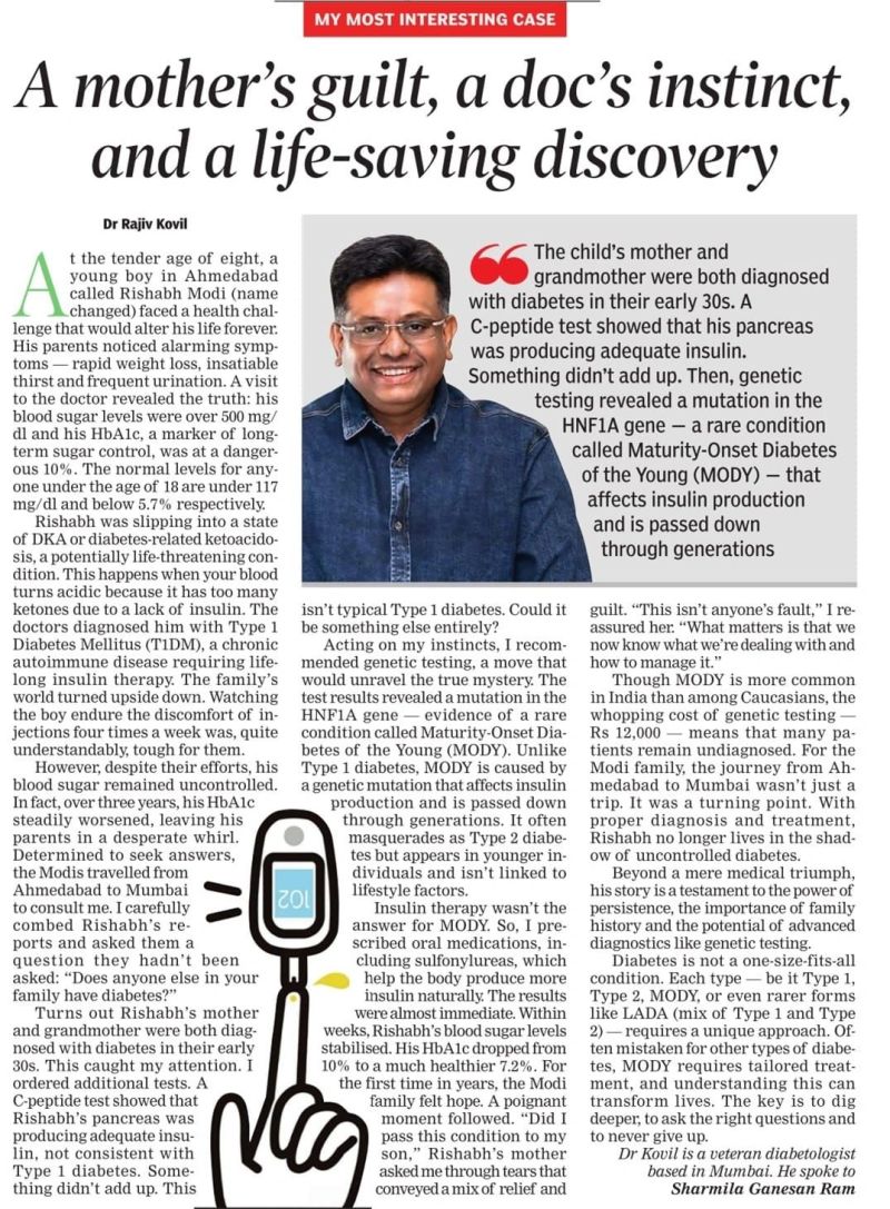 Life Saving Discovery for Diabetes