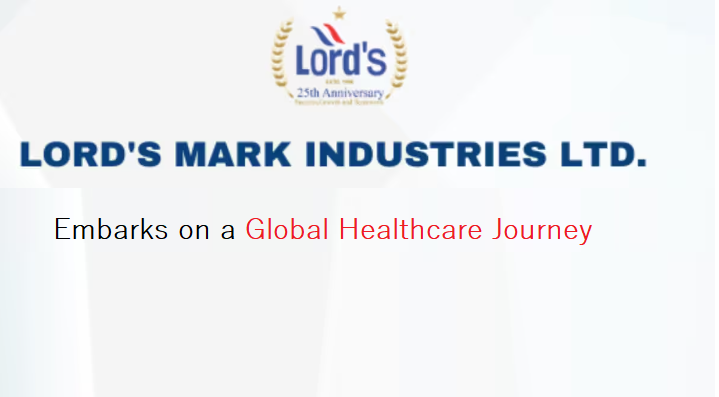 Lords Mark Industries Embarks on a Global Healthcare Journey, Exporting Over 6.55 Million Diagnostic Supplies to SAARC Nations