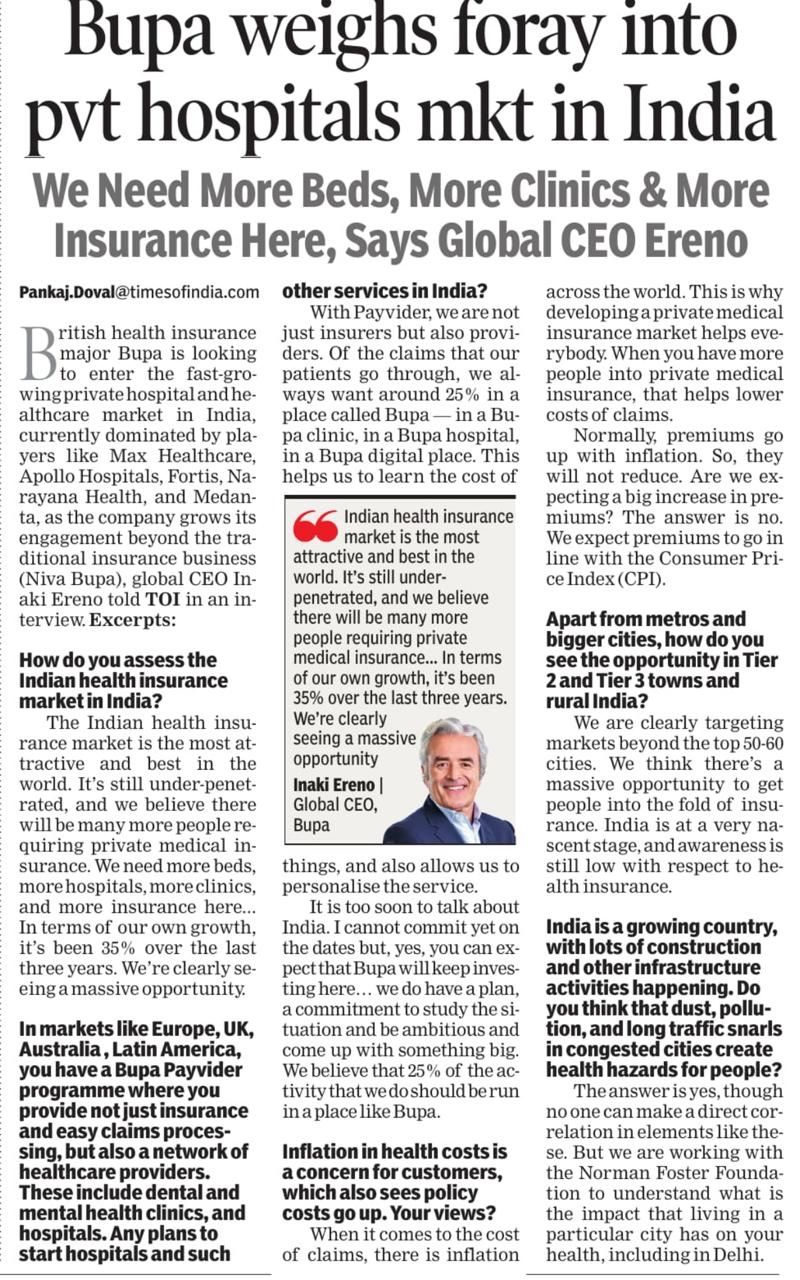 Bupa News