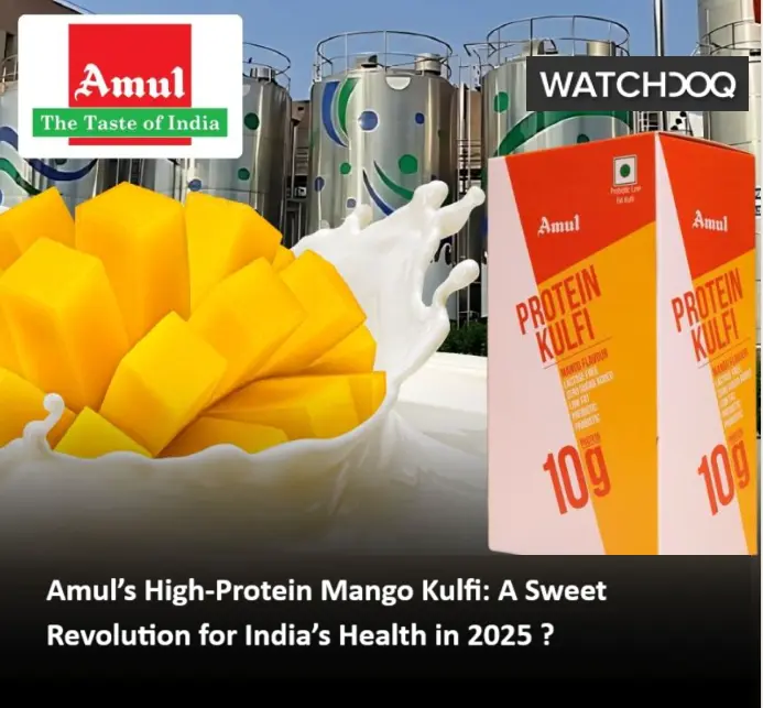 High Protein Mango Kulfi by Amul